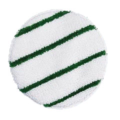 White bannet with green strip